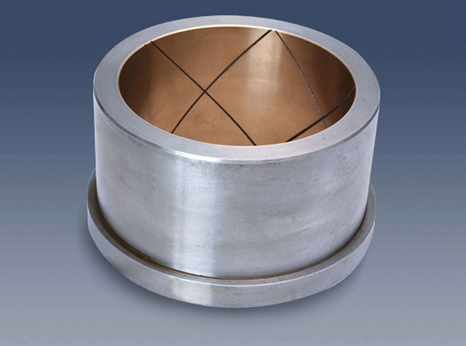 Laser cladding on bearing inner surface for enhanced wear resistance and precision repair