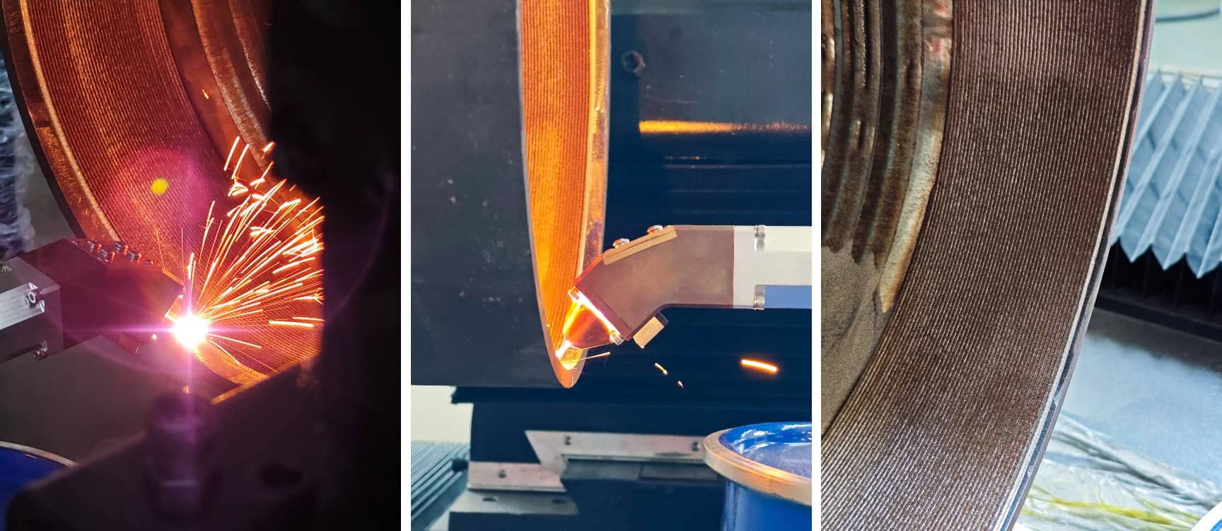 Huirui-Laser D80M pimedate aukudega laserkattepea laserkatte töötlemine ja järeltöötluse tulemused